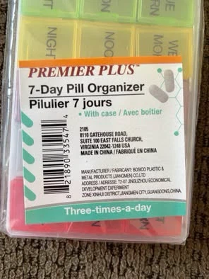 Premier Plus 7-Day 3-Times-a-Day Pill Organizer  (7 in stock) - photo 4