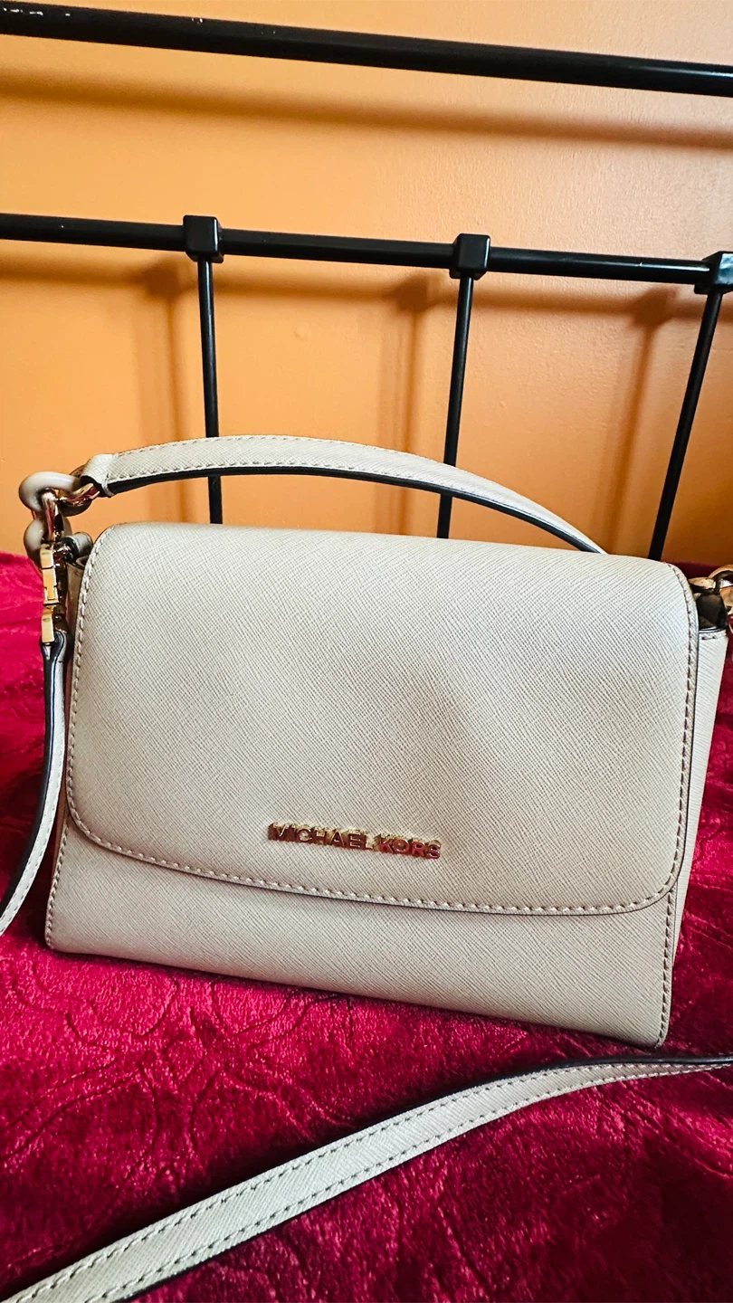 Michael Kors Saffiano Leather Crossbody Bag