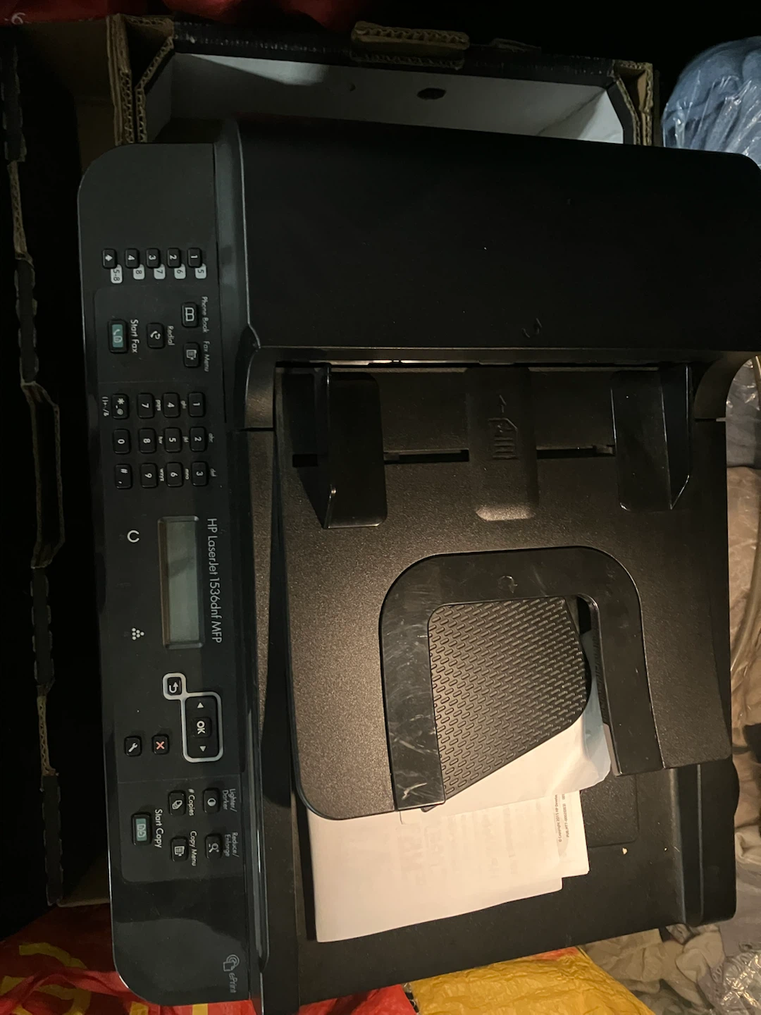 HP LaserJet 1536dnf MFP Printer