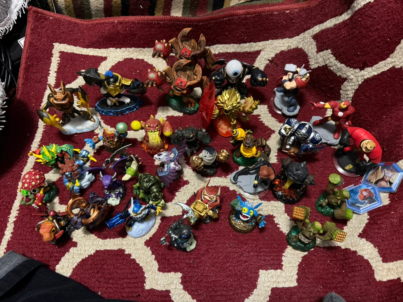Large Collection of Skylanders Figures