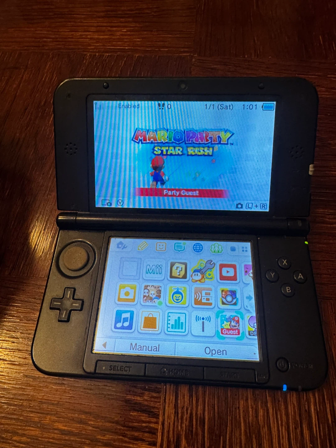 Nintendo 3DS XL Red modded - photo 2