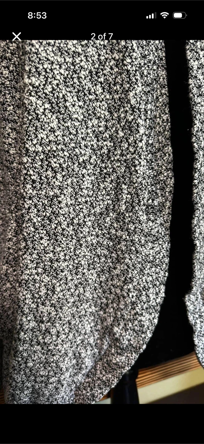 Green Envelope Open Front Cardigan Sweater With Pockets - photo 2