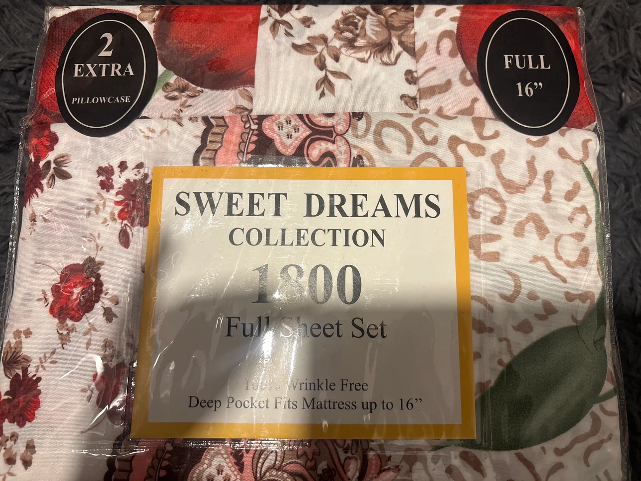 Sweet Dreams Collection 6-Piece Full Sheet Set