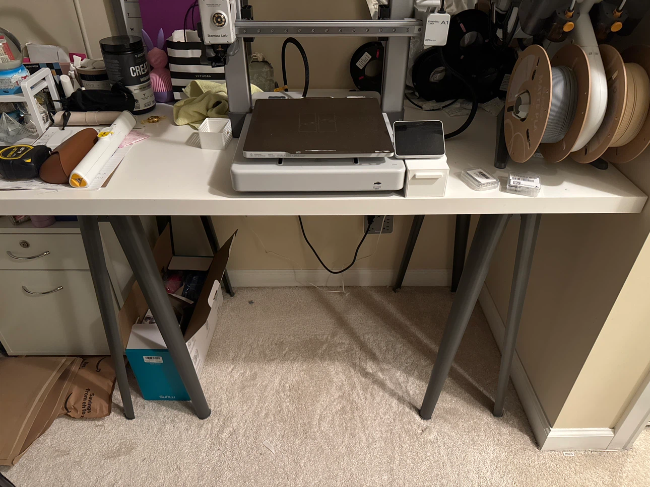 IKEA minimal desk