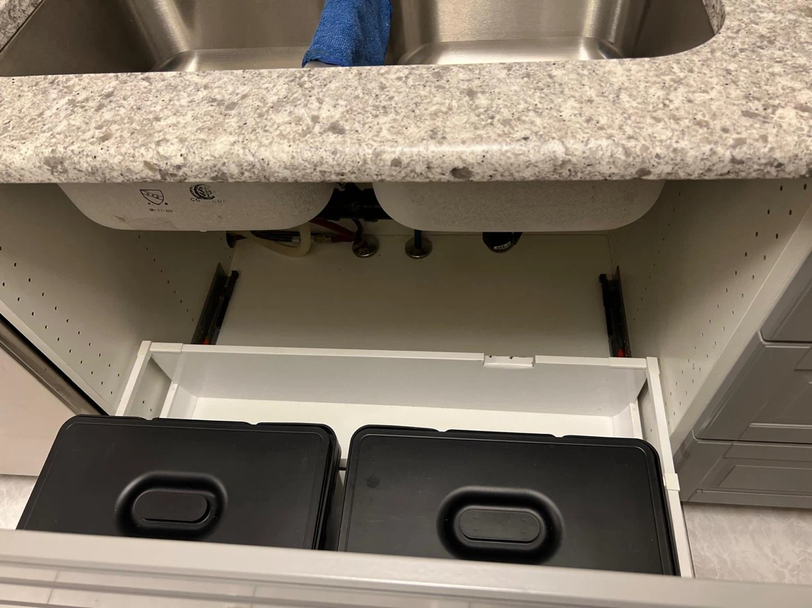 Brand new IKEA UTRUSTA Waste Sorting Bin Set - photo 4