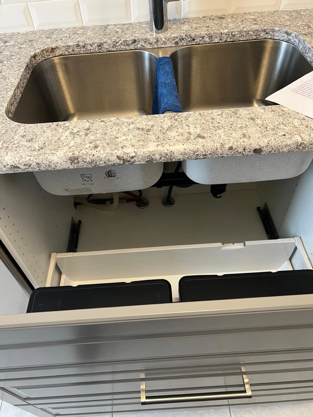 Brand new IKEA UTRUSTA Waste Sorting Bin Set - photo 5