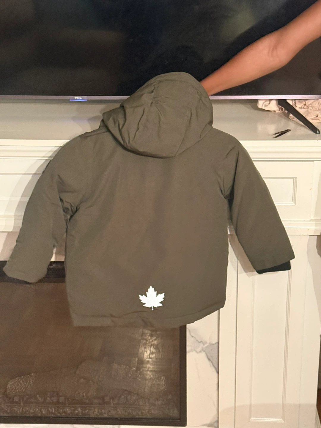 Canadian Kids Winter Jacket Olive Green Size 5T - photo 2
