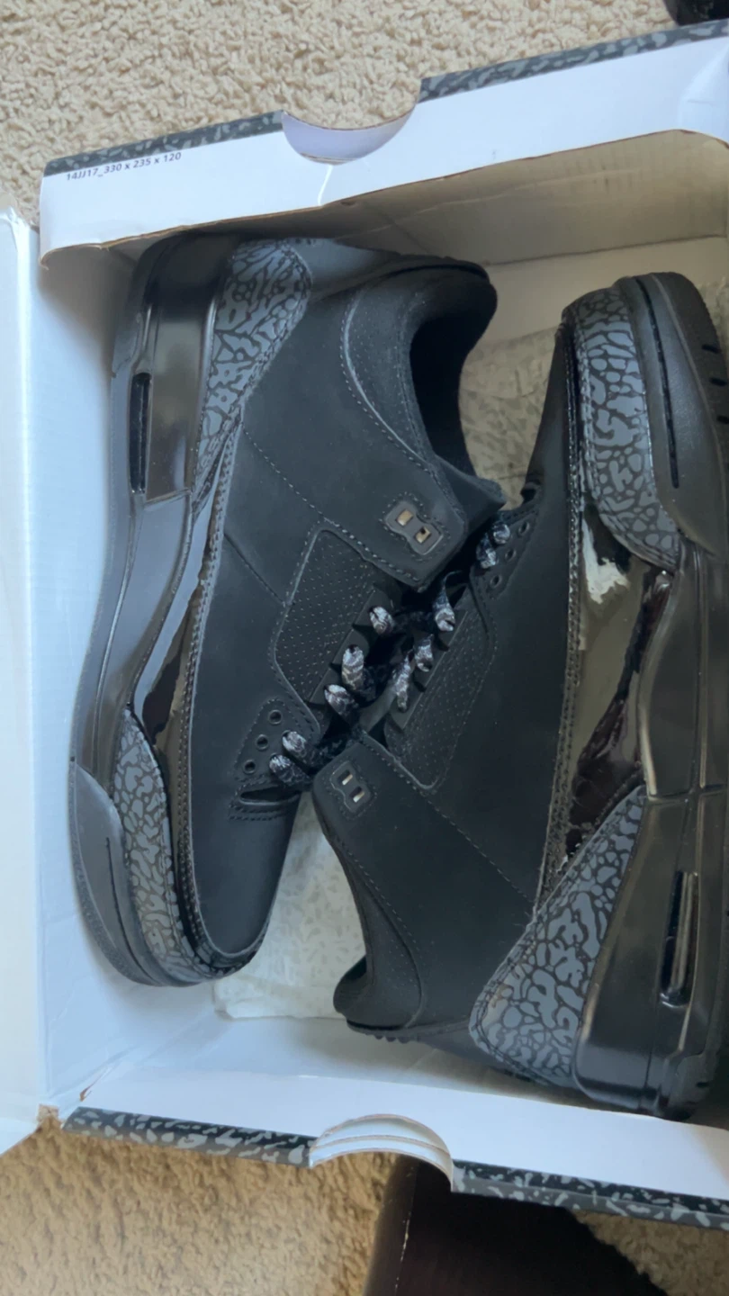Air Jordan 3 Retro Black - photo 5