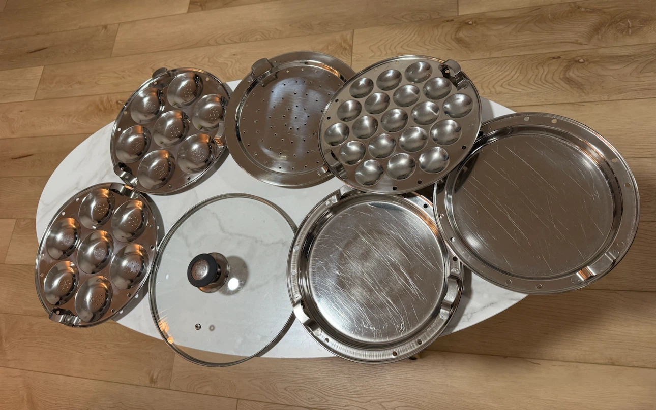 Tri-ply Stainless Steel multi kadai - photo 2