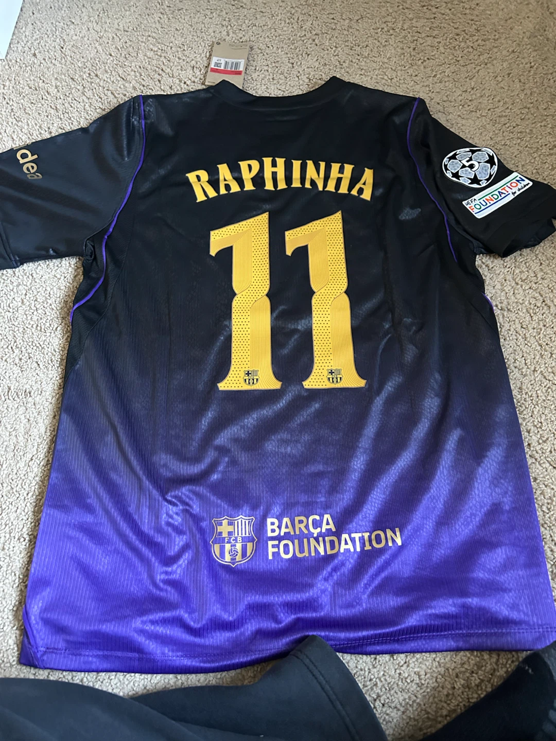 FC Barcelona Raphinha 11 Kobe Bryant Edition Jersey - photo 4