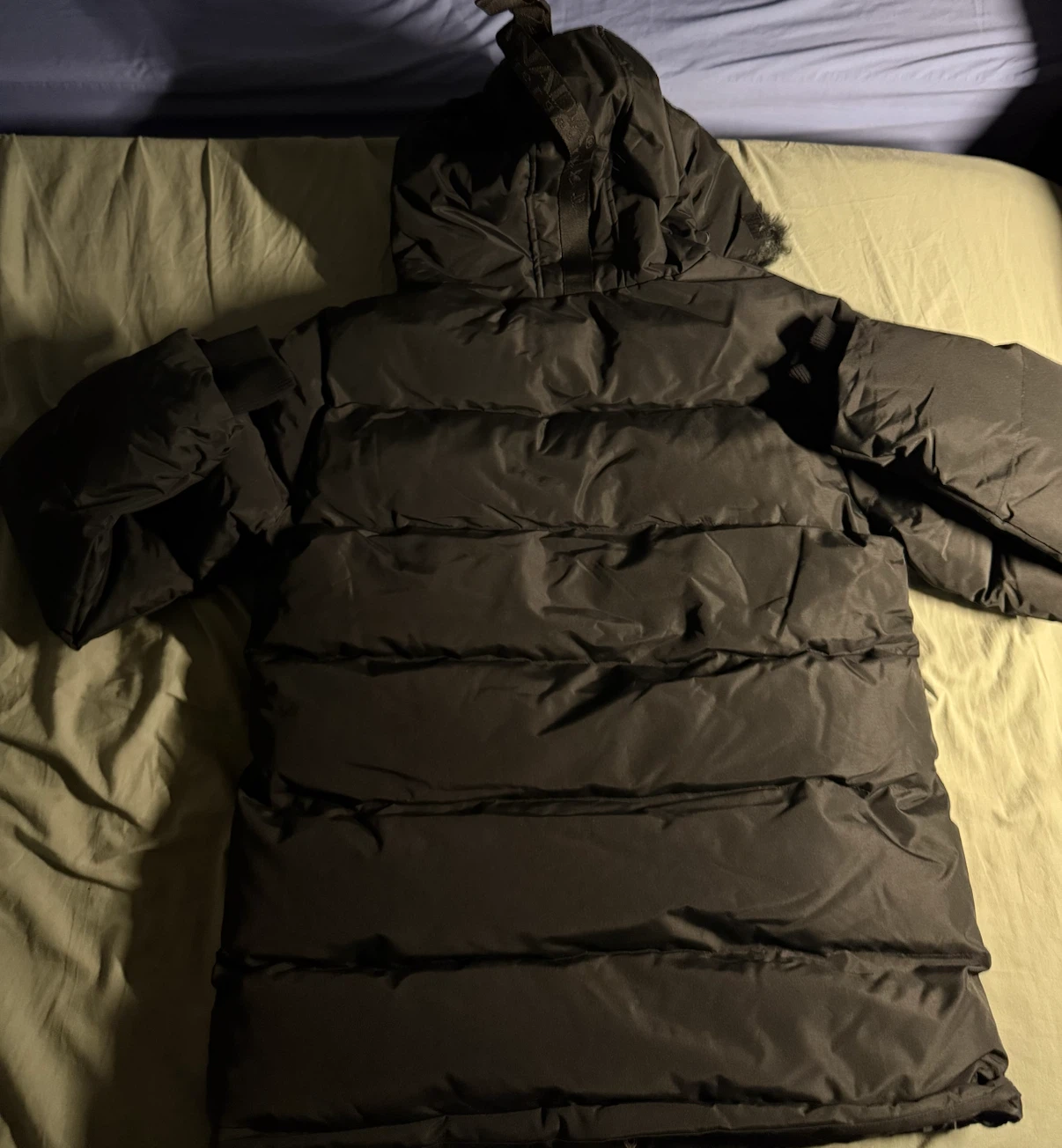 Canada Weather Gear Men’s Heavyweight Puffer Parka Jacket Black - photo 4