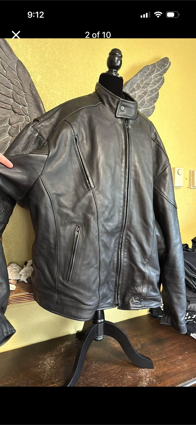 Leather Bound Premium Leather Motorcycle Jacket - photo 2