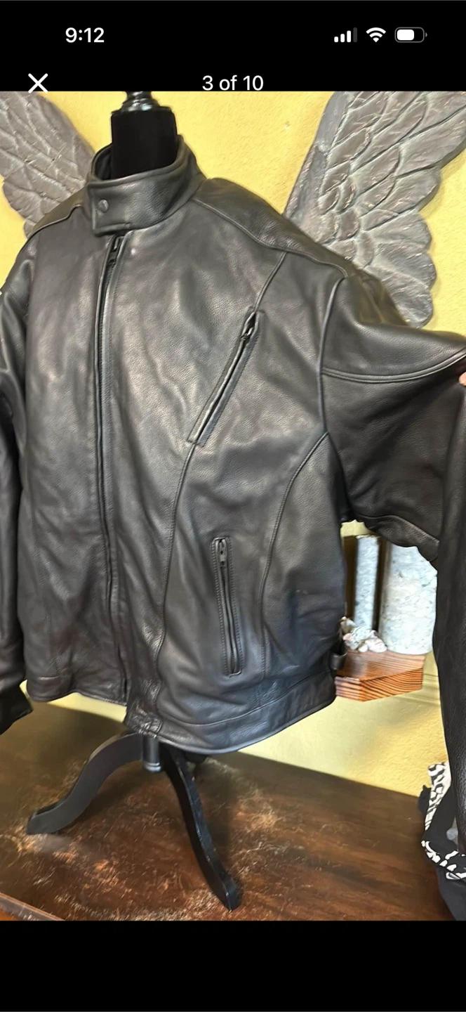 Leather Bound Premium Leather Motorcycle Jacket - photo 3