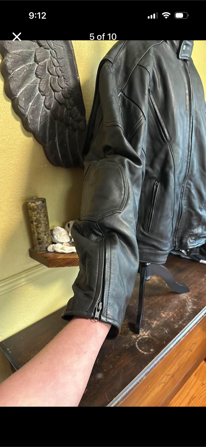 Leather Bound Premium Leather Motorcycle Jacket - photo 5