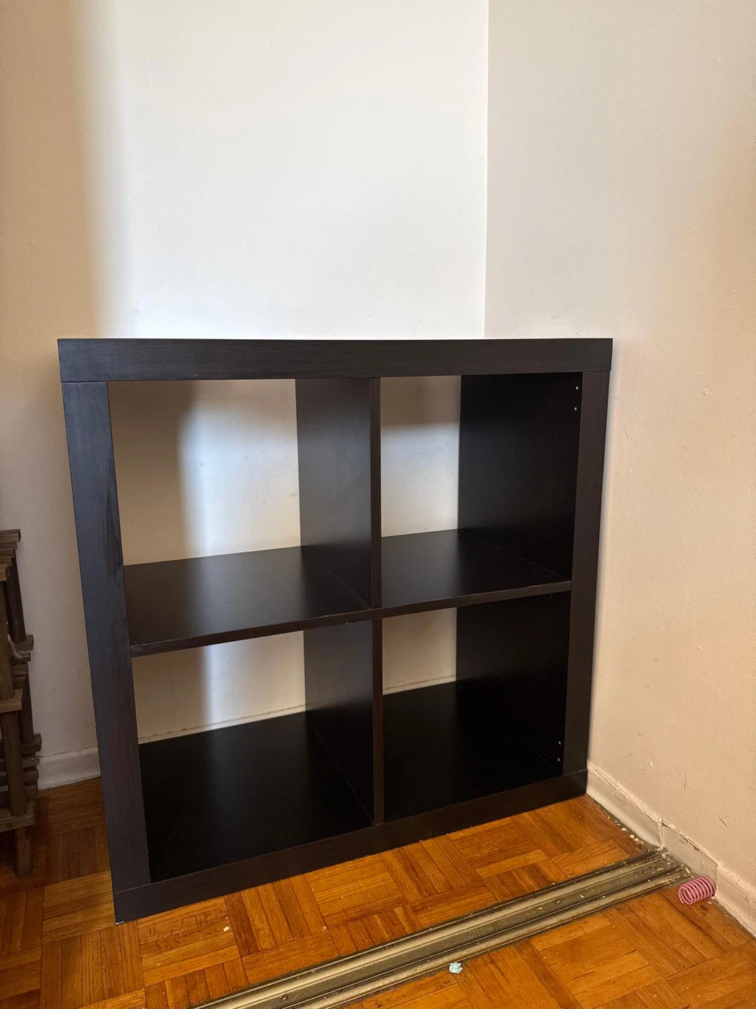IKEA KALLAX 2×2 Shelf Unit – Black-Brown