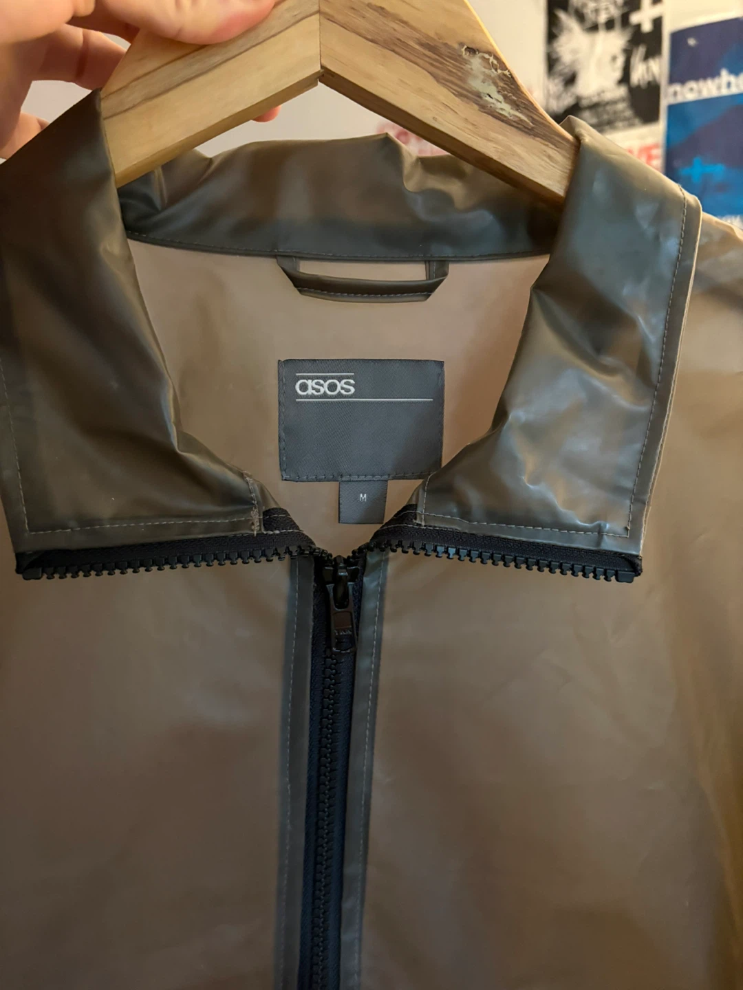 ASOS DISIGN Translucent Half-Zip windbreaker - photo 4