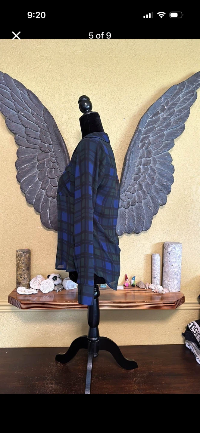 Express The Portofino Plaid Button Down Shirt - photo 5
