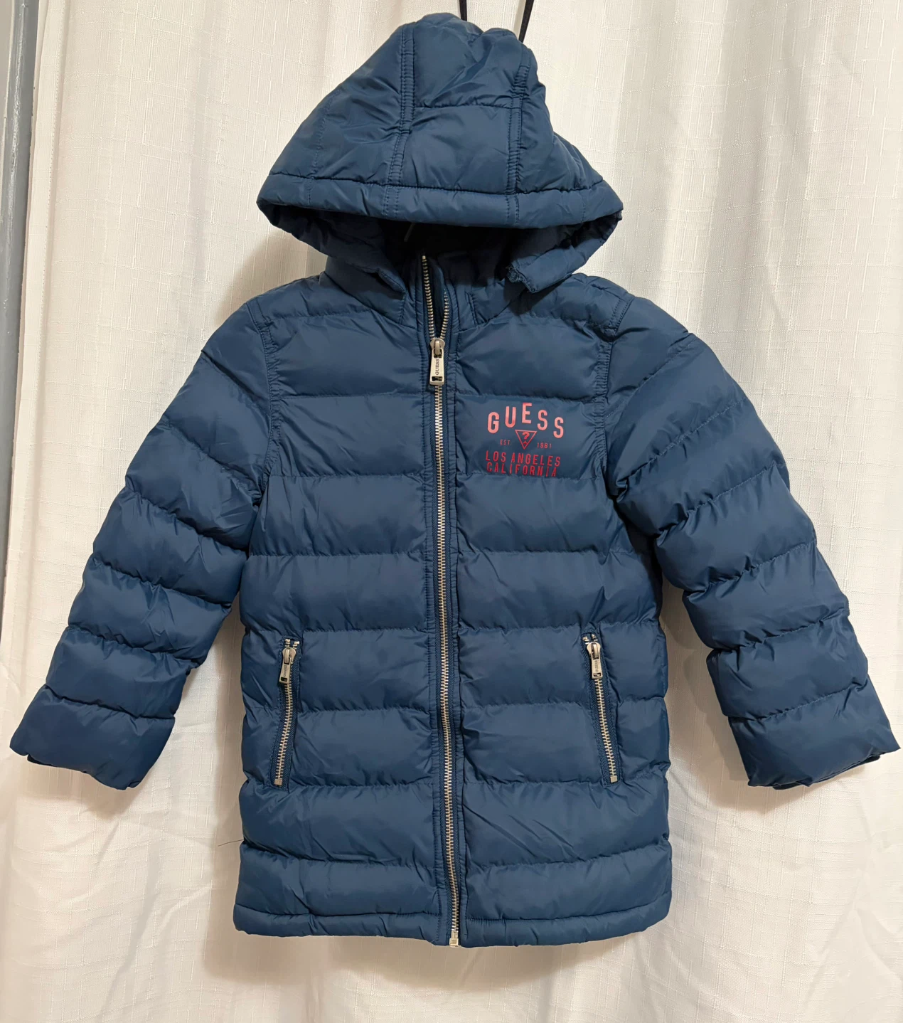 Guess Navy Puffer Jacket