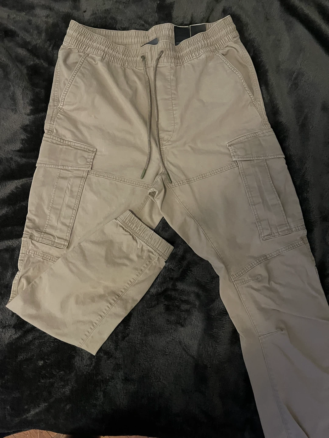 H&M Beige Cargo Pants Size M