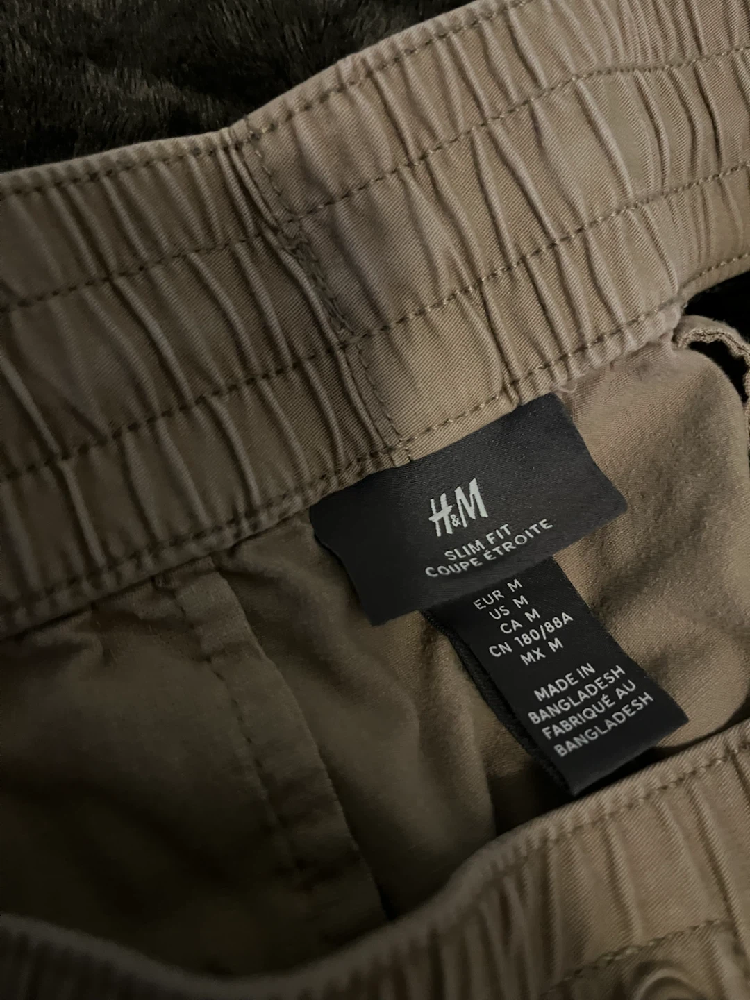 H&M Beige Cargo Pants Size M - photo 4