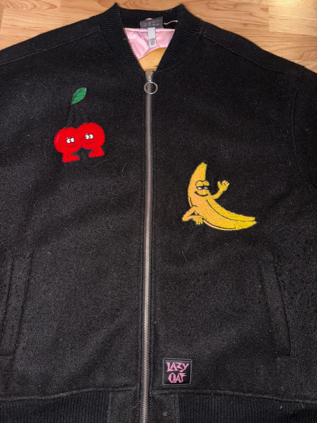 Lazy Oaf Varsity Bomber Jacket - photo 3