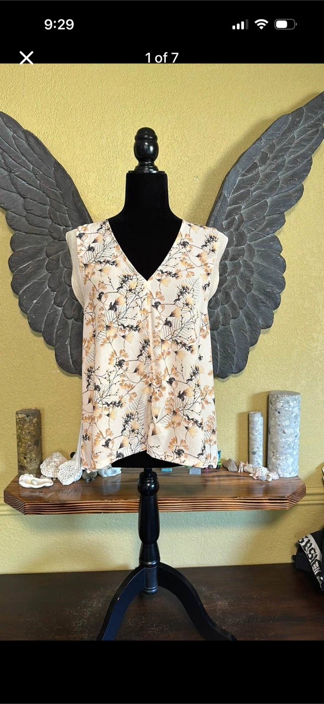 Zara Floral Tank Top