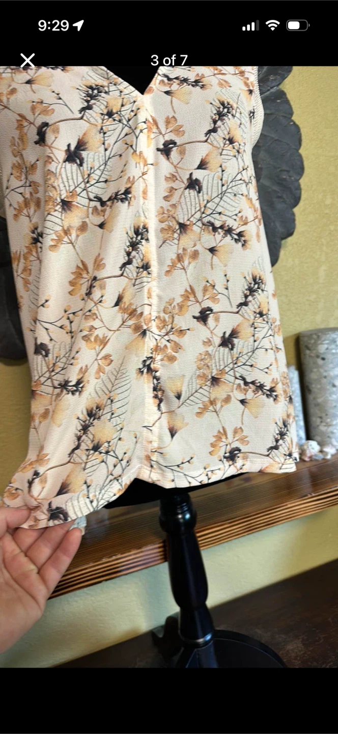 Zara Floral Tank Top - photo 3