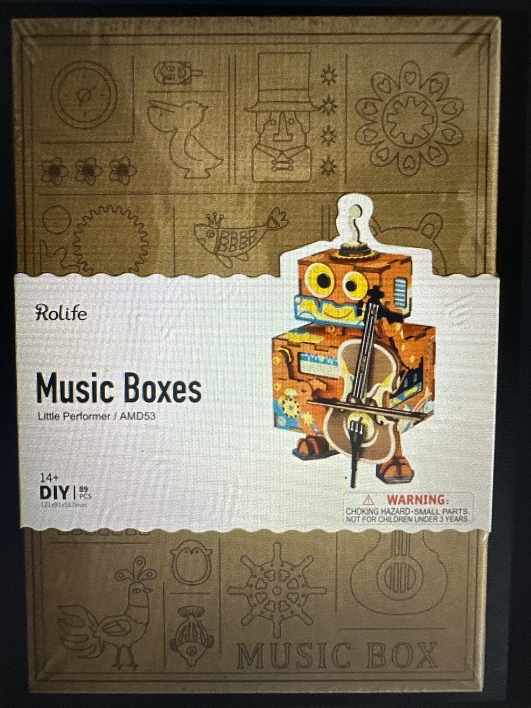 Rolife Little Performer Music Box DIY Kit - photo 4