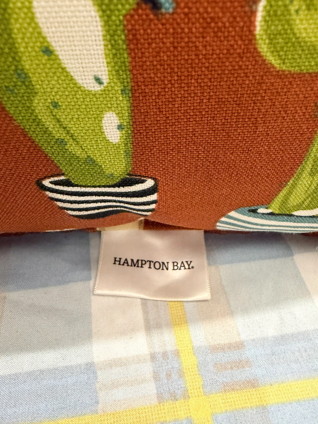Hampton Bay Cactus Pattern Throw Pillows - photo 2