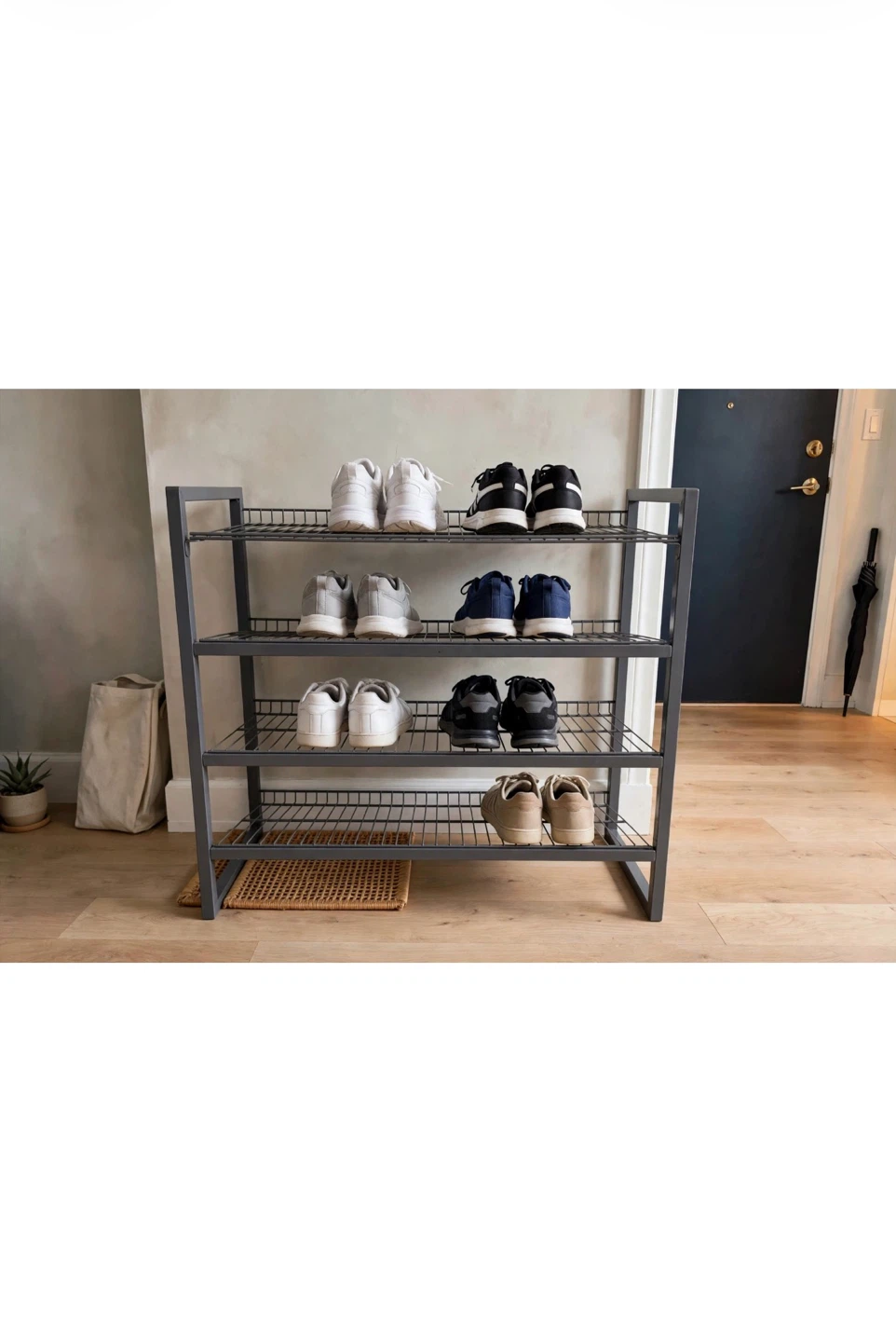 Three-Tier Metal Storage Rack - photo 2