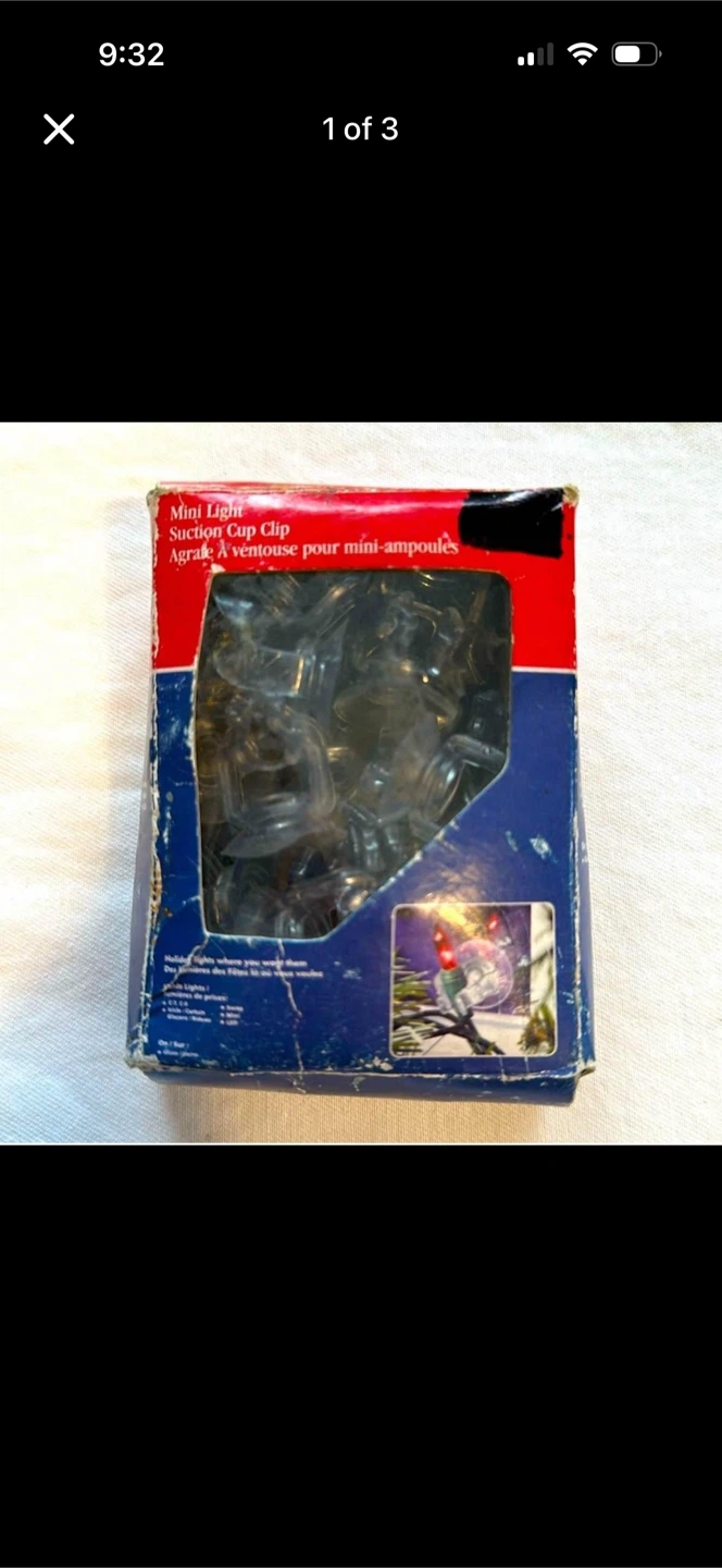 Mini Light Suction Cup Clips