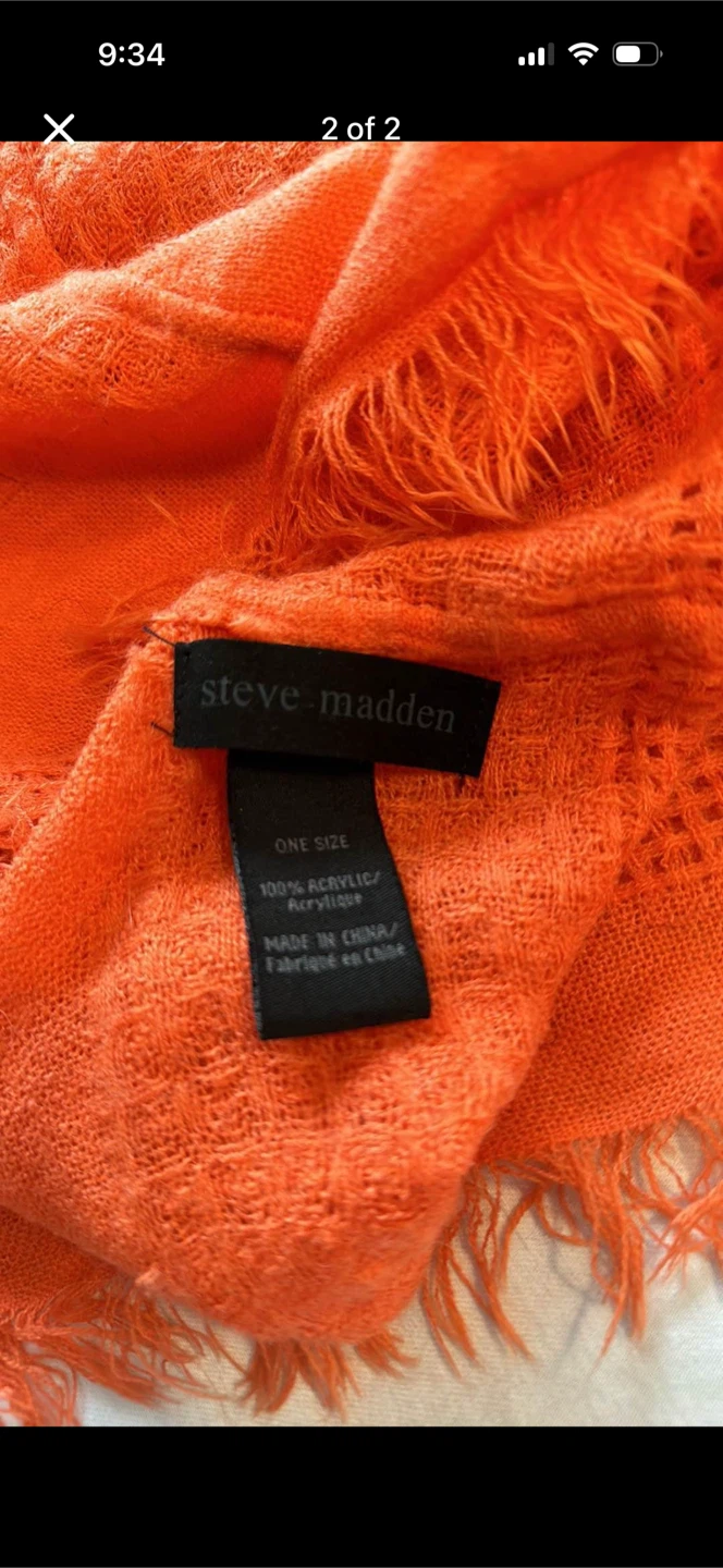 Steve Madden Light and wide infinity scarf - photo 2