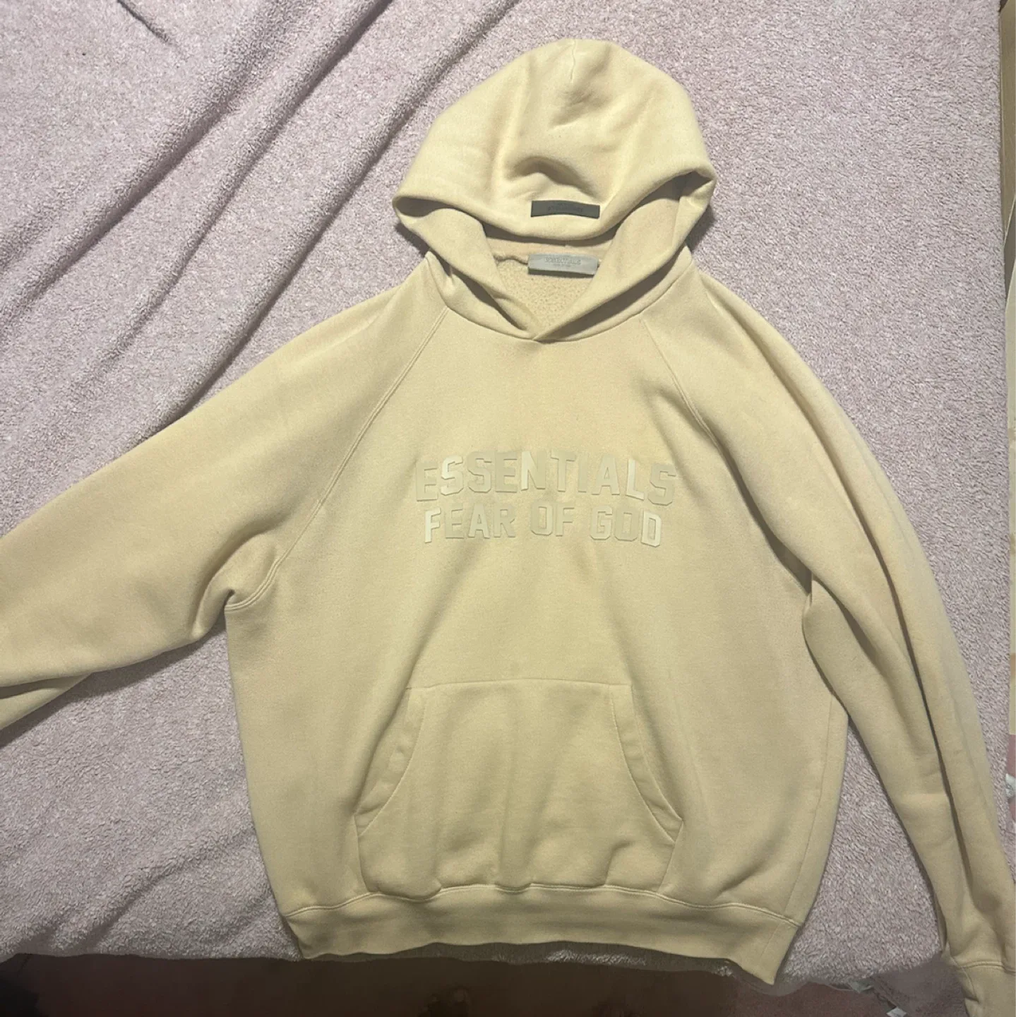 Essentials Sand hoodie BUY OR TRADE