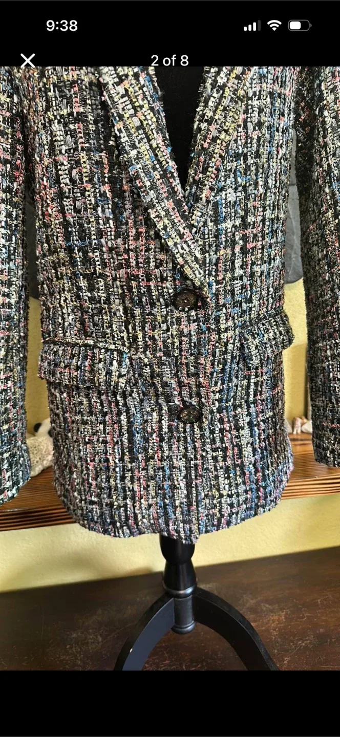Grace Chow Colorful Blazer With Sequins - photo 2
