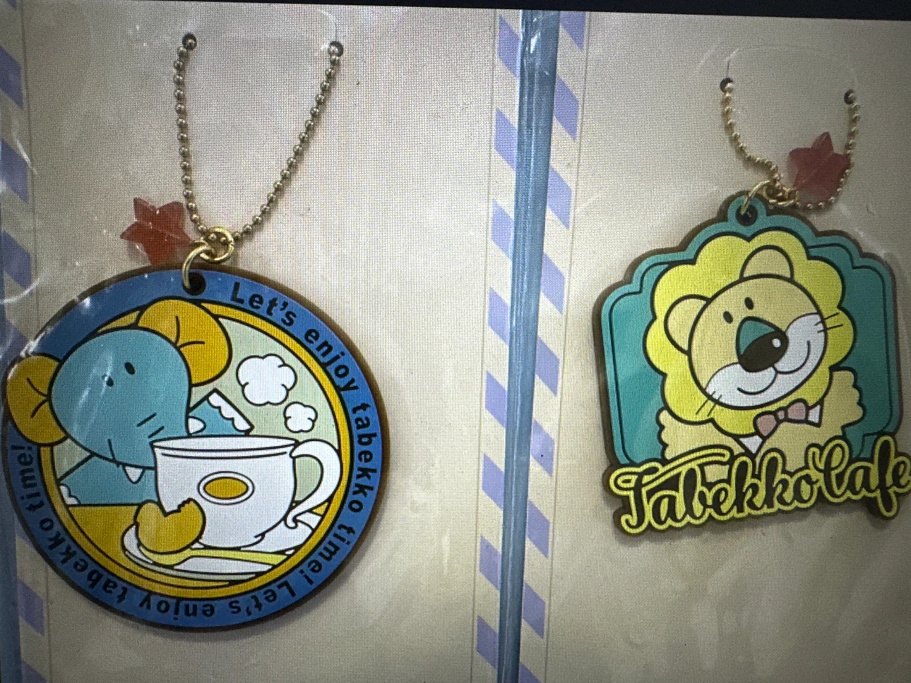 Bandai Tabekko Cafe Rubber Charms - photo 3