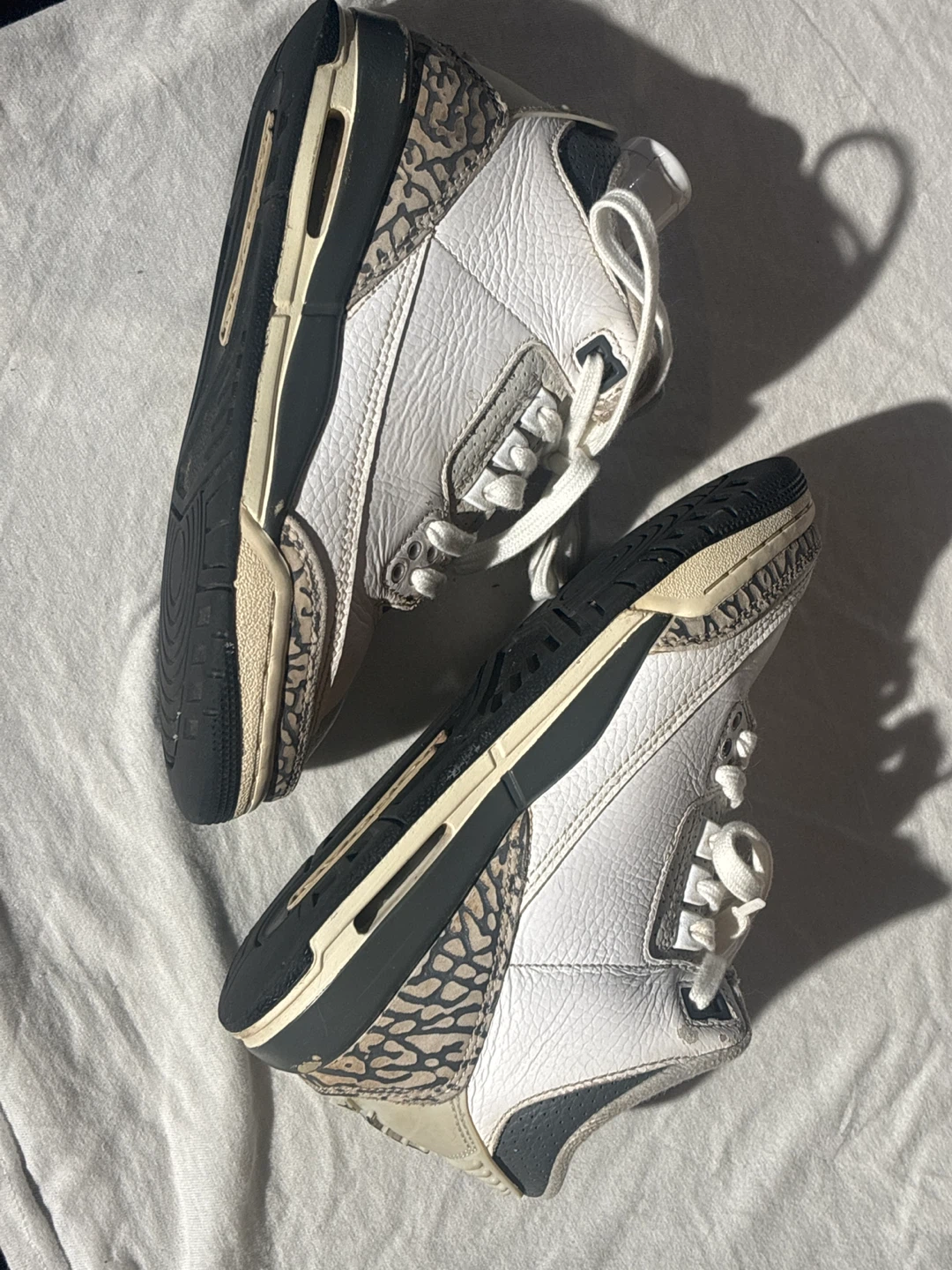 Jordan 3 Retro White Cement Reimagined (Grade School) - photo 2
