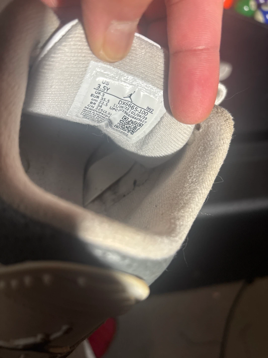 Jordan 3 Retro White Cement Reimagined (Grade School) - photo 3