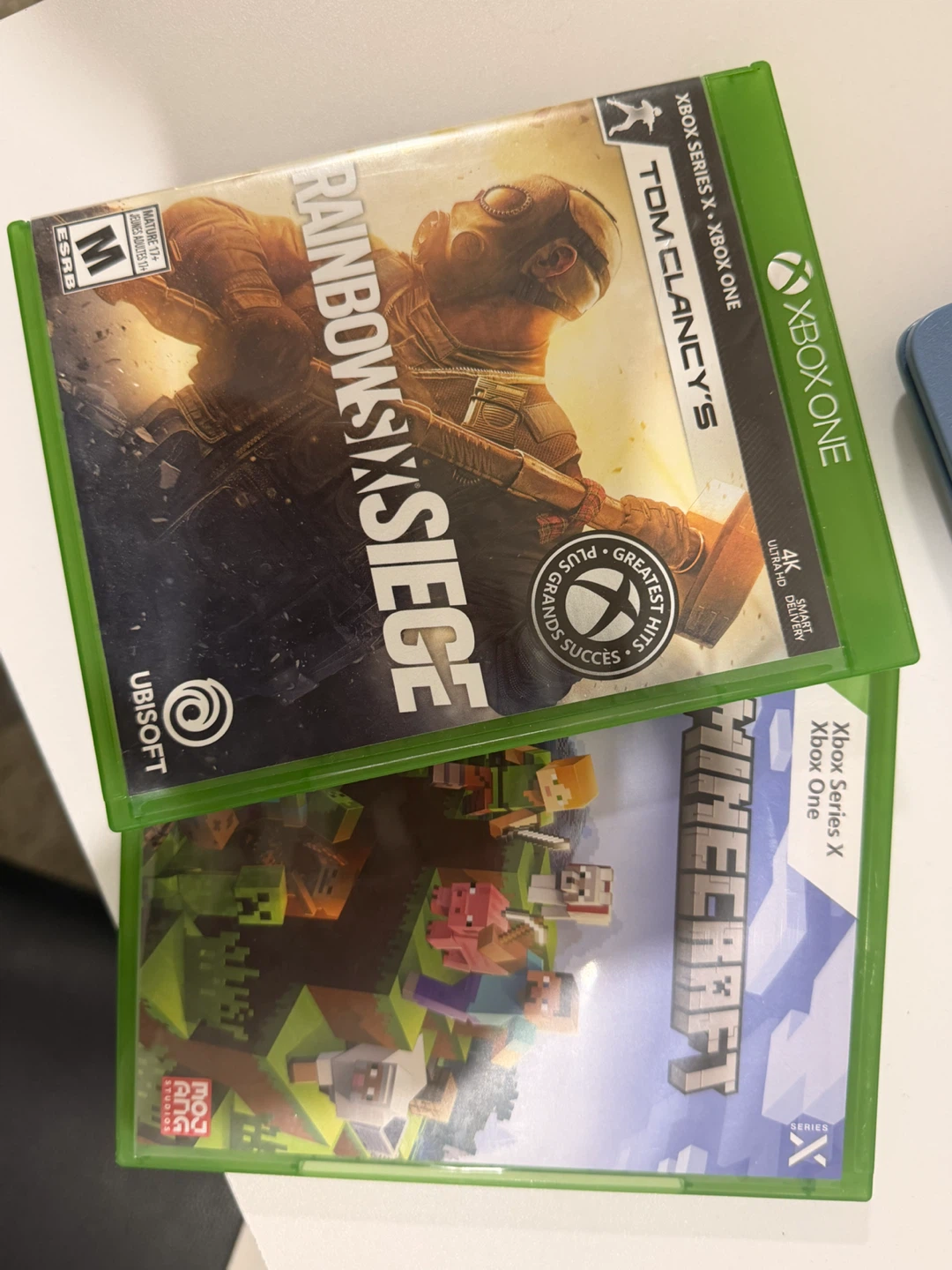 Rainbow Six Siege & Minecraft Xbox One Games