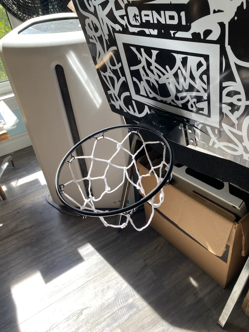 AND1 Over-the-Door Mini Basketball Hoop - photo 2