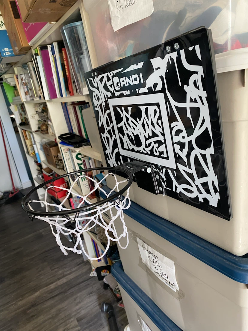 AND1 Over-the-Door Mini Basketball Hoop - photo 4