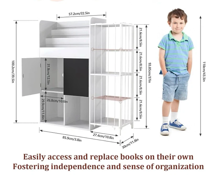 New Kids Book Shelf Toy Storage - photo 4