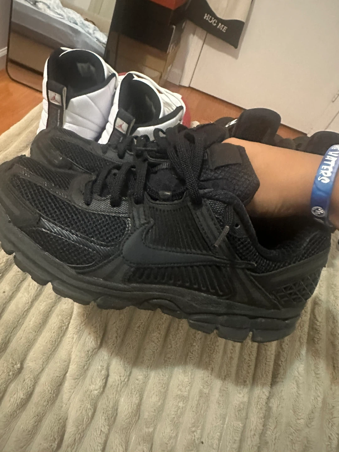 Nike Zoom Air Sneakers Triple Black - photo 3