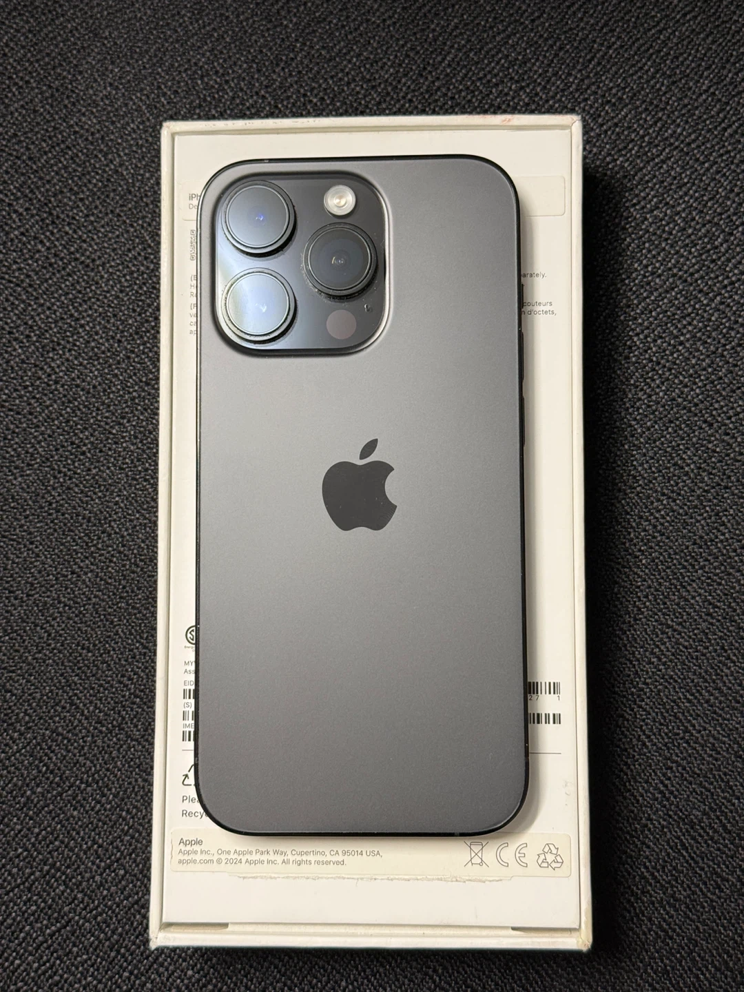 Space Black iPhone 14 Pro 128GB