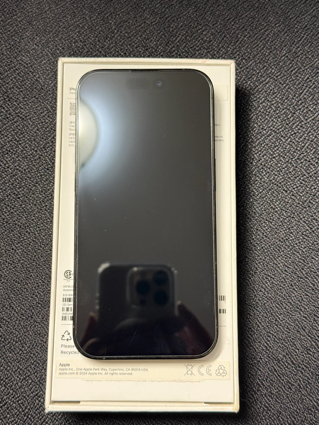 Space Black iPhone 14 Pro 128GB - photo 2