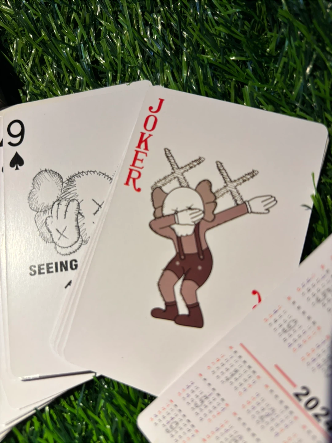 KAWS Seeing/Watching Playing Cards - photo 2