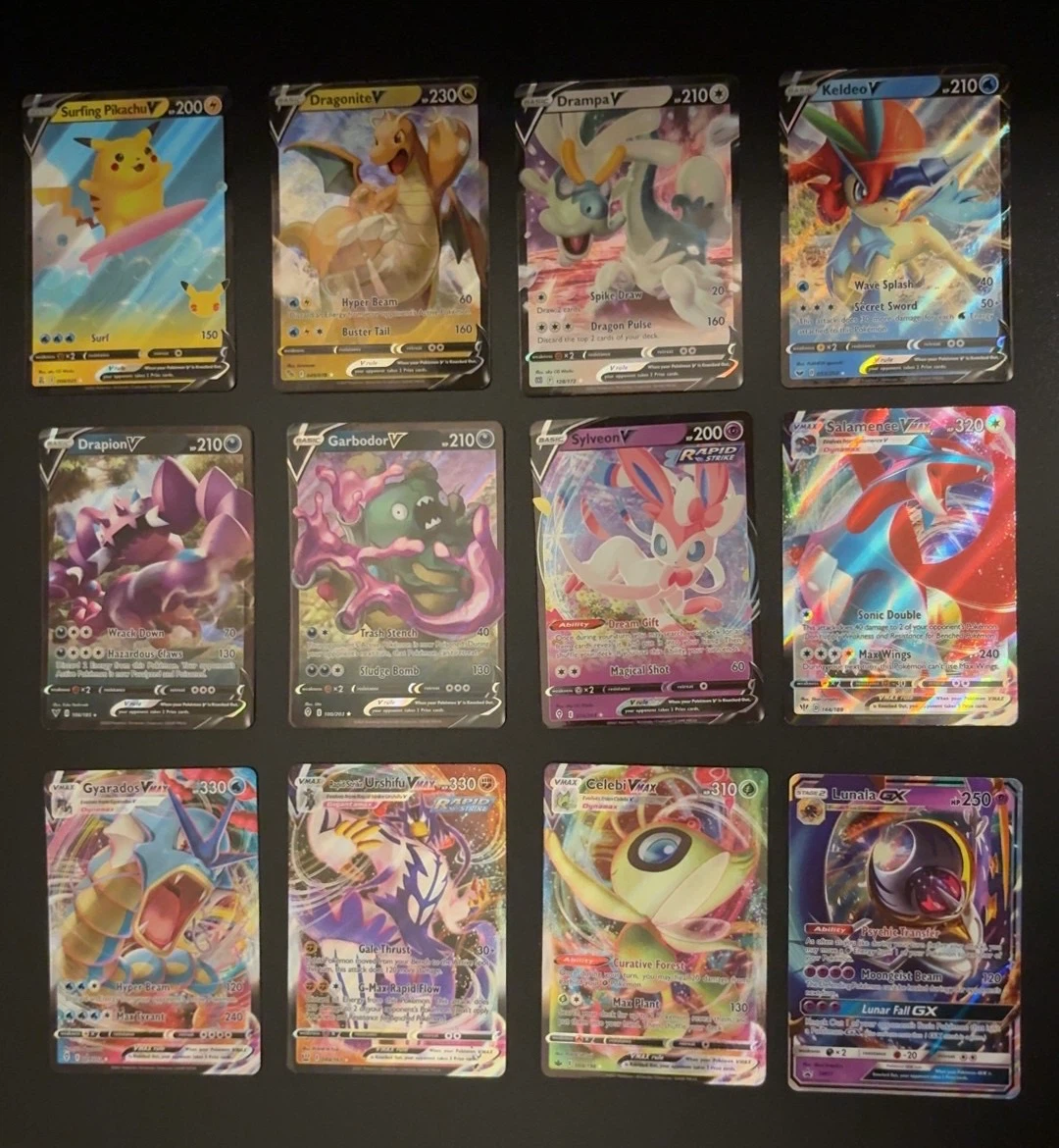 Pokemon Lot V, VMAX, GX (DM for individual and bulk prices)
