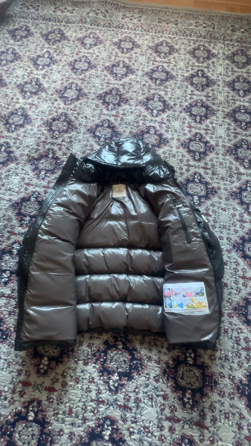 Moncler Down Jacket - Black - photo 4