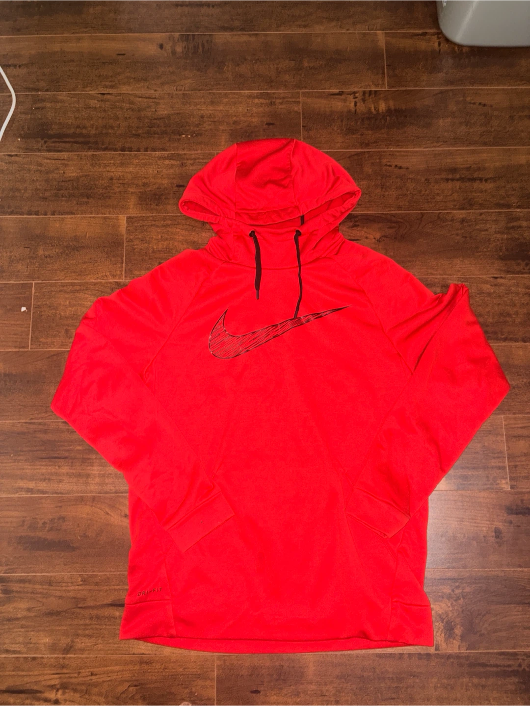 Nike Dri-FIT Red Hoodie