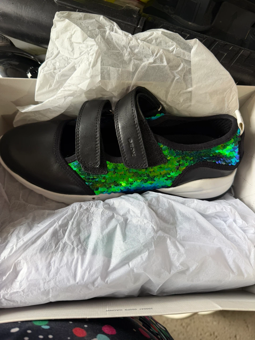 Geox Respira Sequin Shoes