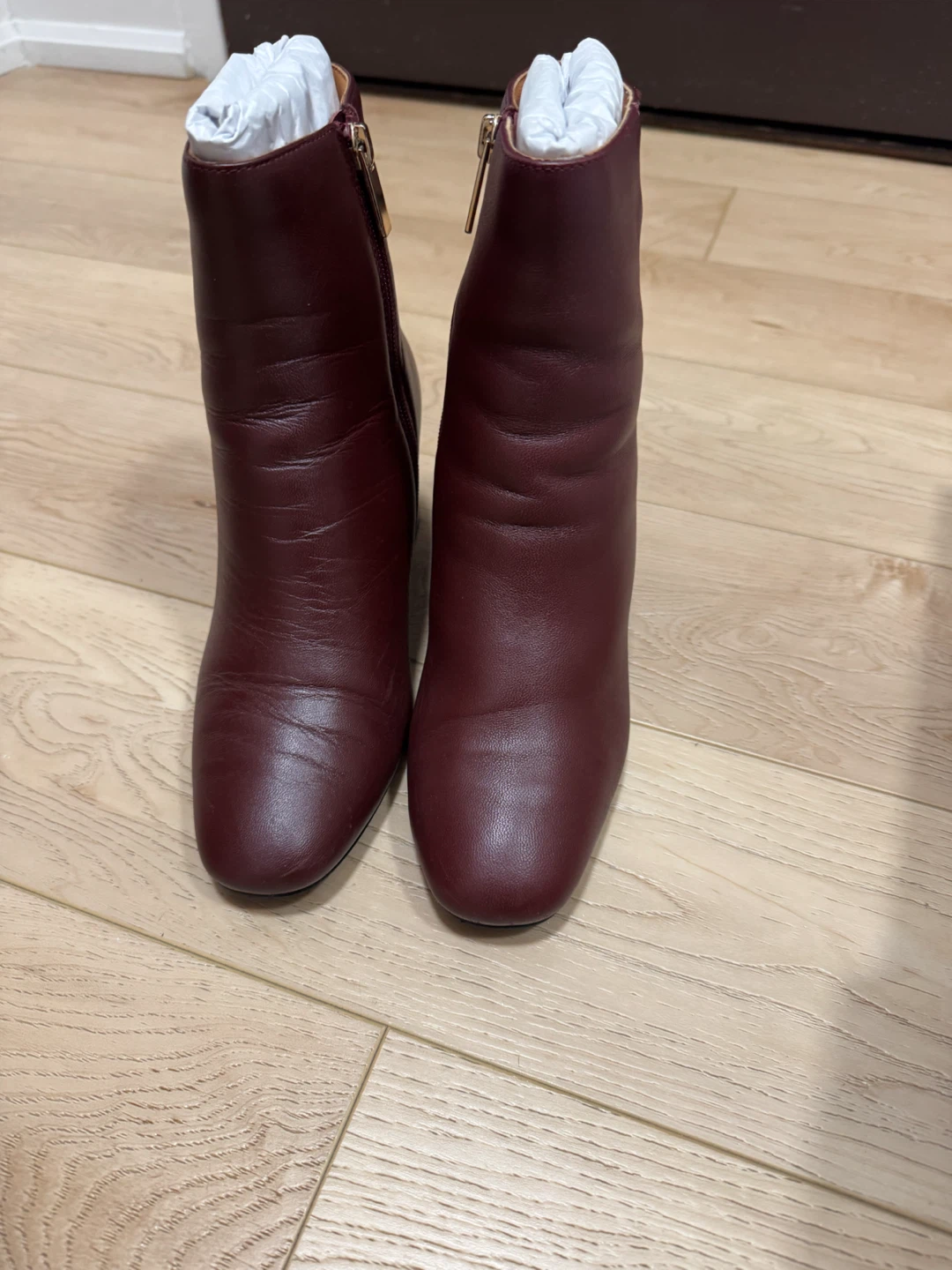 L'Intervalle Burgundy Ankle Boots - photo 2